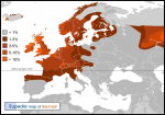 Frequency and distribution of the red hair gene in Europe.jpg